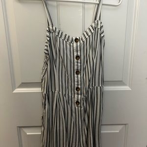 hollister romper with buttons lightly worn